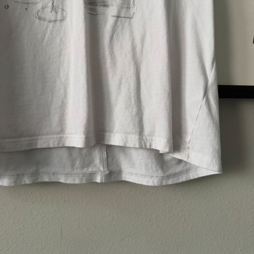 Abercrombie & Fitch | NWOT Graphic Short Sleeve T-Shirt in White Size Large - Picture 4 of 8